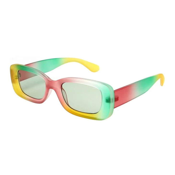 Candy Sweet Retro Vintage Rectangle Sunglasses For Women 490829