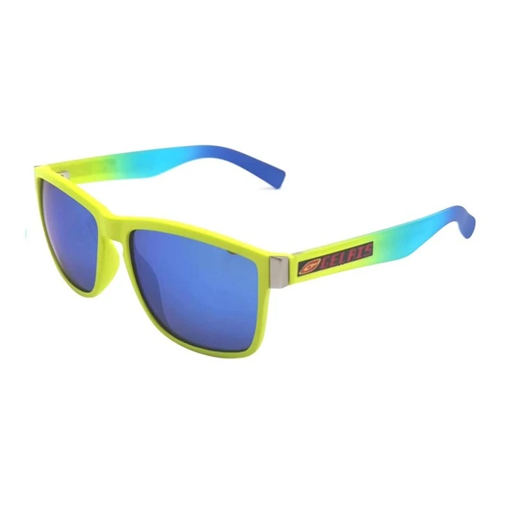 Unisex Customized Colorful Mirrored Sports Square Wayfarer Sunglasses 59336