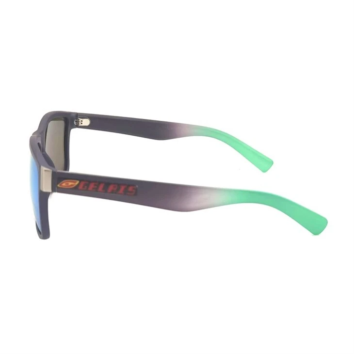 Unisex Customized Colorful Mirrored Sports Square Wayfarer Sunglasses 59336